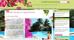 Desktop Screenshot of labougainvillee.com