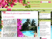 Tablet Screenshot of labougainvillee.com
